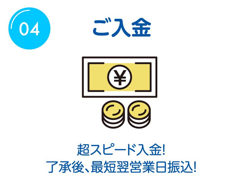 ご入金